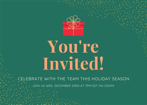Virtual Holiday Party Invitations: Examples & Tips for 2023