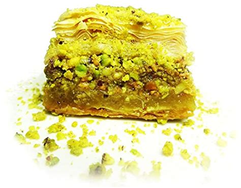 Mays Middle Eastern Signature Pastries Pistachio Baklava Piece