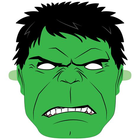 You are free to download and make it your child's learning material. Hulk Mask Template | Free Printable Papercraft Templates