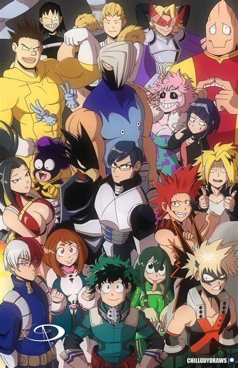 Bnha Class 1a Students