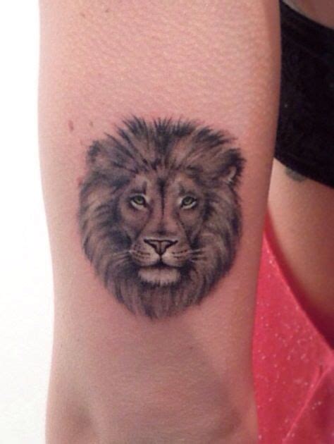 23 Best Lion Face Tattoo Designs Images On Pinterest Female Lion