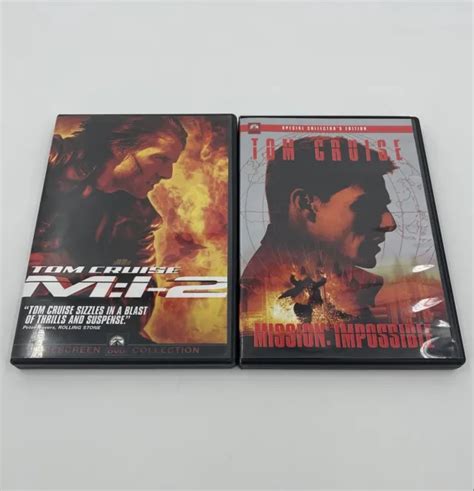 Mission Impossible 1 And 2 Dvd Special Collectors Edition 495
