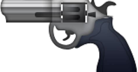 Firearm Emoji Water Gun Pistol Emoji Png Download 1200630 Free