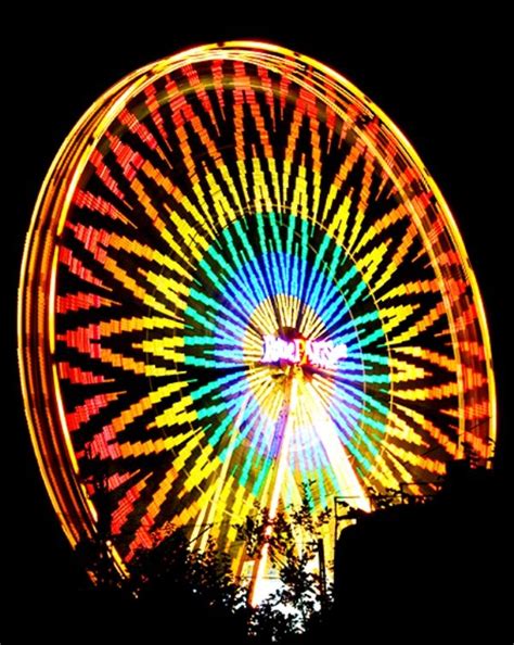 Rainbow Colors De Larc En Ciel Toni Kami Colorful Ferris Wheel