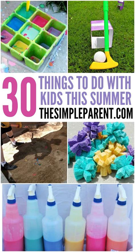 30 Things To Do With Kids This Summer • The Simple Parent
