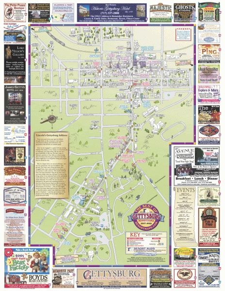 Maps Us Map Gettysburg