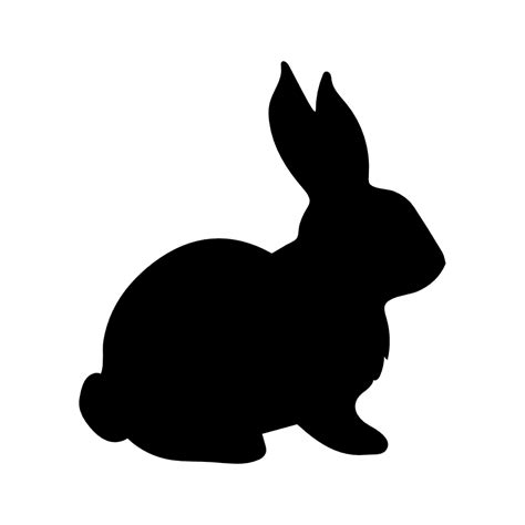 Bunny Rabbit Silhouette Farm Animal Free Svg File Svg Heart