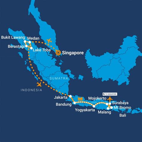Get North Sumatra Java Itinerary Better Tours
