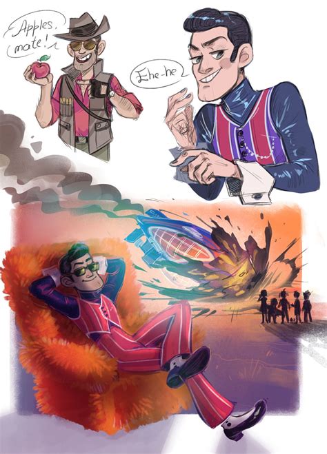 Team Fortress 2 Stefan Karl Robbie Rotten We Are Number One Lazy