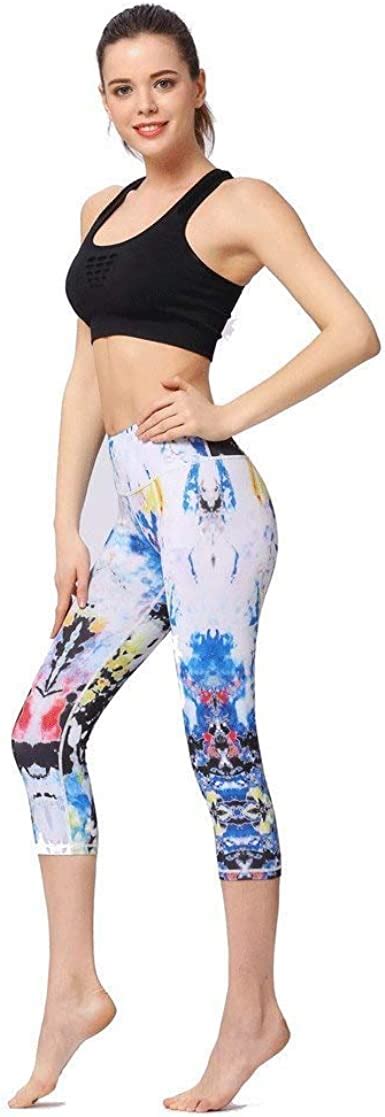 Printed Yoga Pants Tight Leggings Sweatpants Workout Outdoor Leisure
