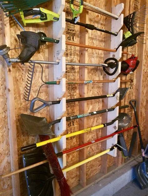 Garage Storage Ideas For Yard Tools Garage Storage Garden Tool Tools