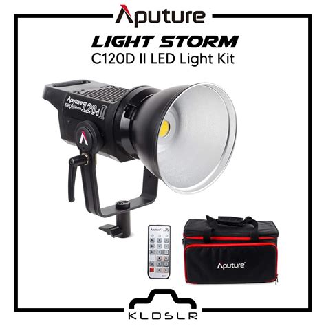 Aputure Light Storm Ls C120d Ii Led Light Kit With V Mount Battery Plate