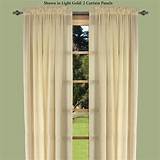 Semi Sheer Curtains Pictures