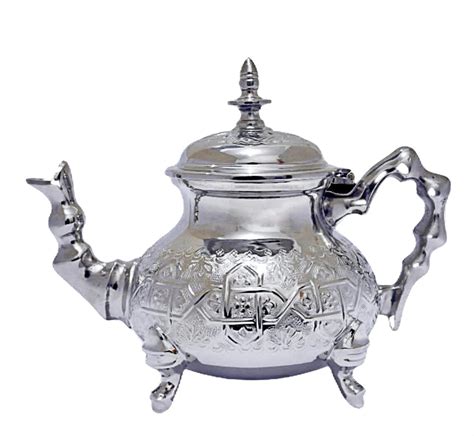 Vintage Styled Handmade Moroccan Silver Plated Teapot With Etsy