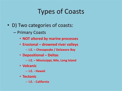 Ppt Coasts Beaches Barrier Islands Estuaries And Wetlands
