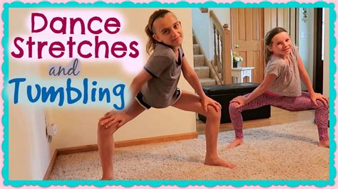 Dance Stretches And Tumbling Tricks Youtube