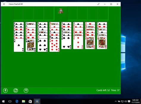 Not sure what to expect? Classic FreeCell HD for Windows 10 PC free download ...