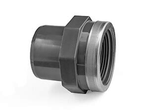 Metric Pvc Plain To Threaded Fittings For Pressure Pipe