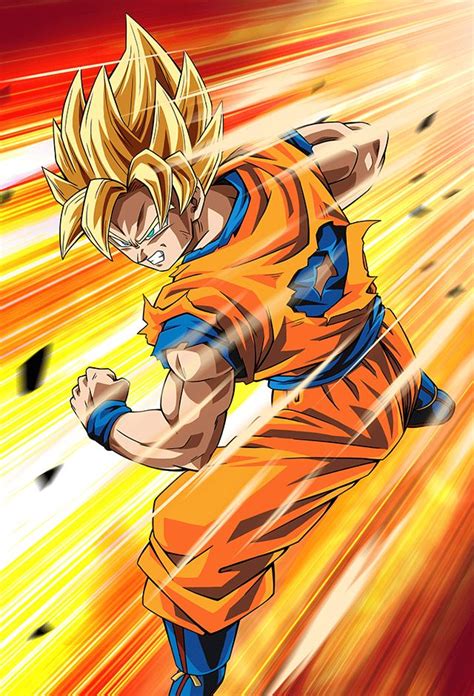 Goku Ssj Cell Saga Card 2 Bucchigiri Match By