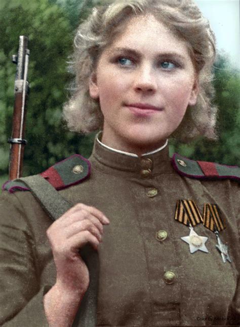 Roza Shanina Was The Deadliest Female Sniper During Ww2 Aged Just 19 She Had 54 Confirmed