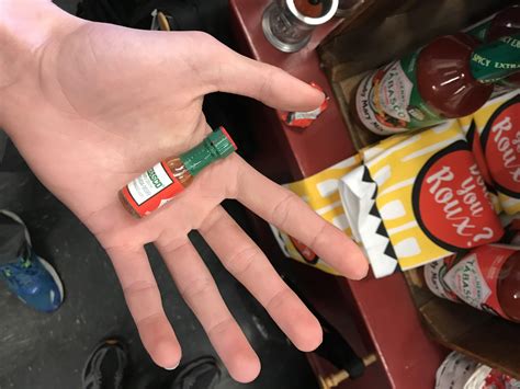 Mini Tabasco Sauce Rofcoursethatsathing