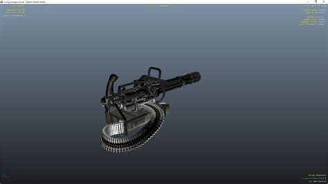M134 Minigun Black重机枪下载v02版本侠盗猎车手系列 Mod下载 3dm Mod站