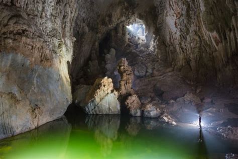 Wallpaper Nature Cave Rocks Hang Son Doong Asia Vietnam Water