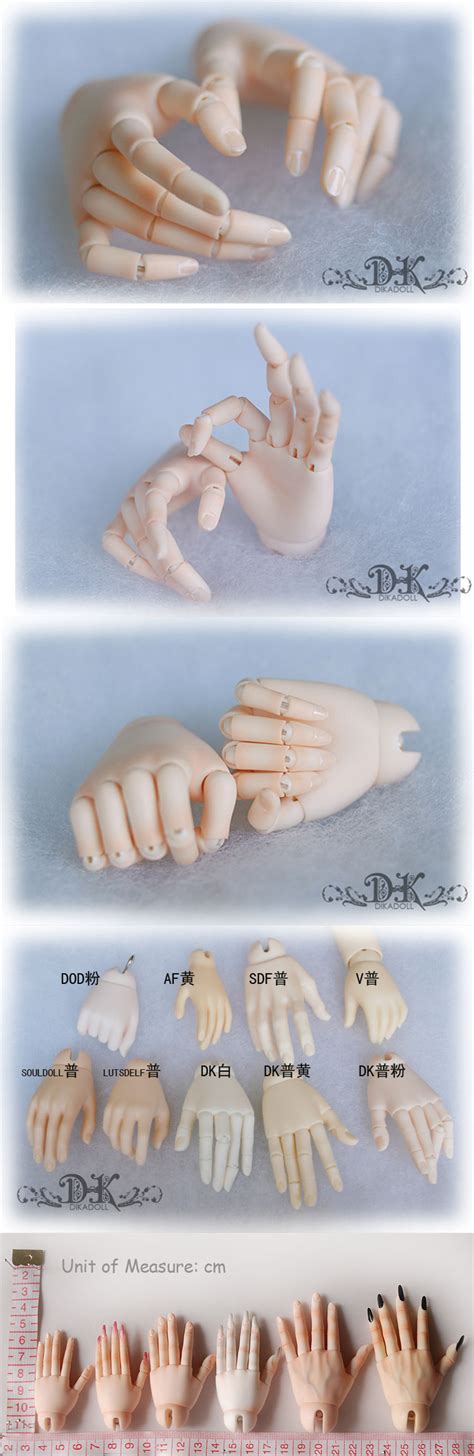 Ball Jointed Hand For Sd Bjd Ball Jointed Dolldika Dollball Jointed Handdoll Partsbjd
