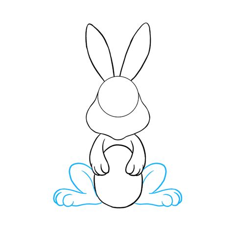 How To Draw An Easter Bunny Really Easy Drawing Tutorial