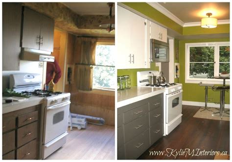 Maybe you would like to learn more about one of these? before and after budget friendly kitchen remodel with 2 ...