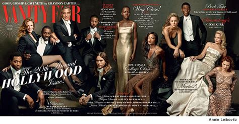 Vanity Fair S 2014 Hollywood Issue Cover Showcases This Year S Biggest Stars