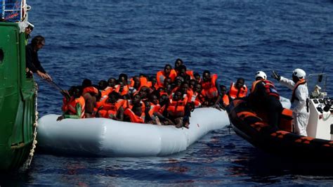 Thousands Of Refugees Rescued From The Mediterranean Over The Weekend