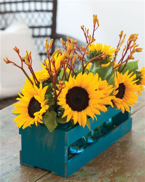 Fall Decorating With Sunflowers And The Secret To Keeping Them Fresh