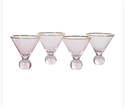 Oh You So Fancy Rose And Gold Cocktail Glasses £30 For The Set Of Four Gold Cocktail