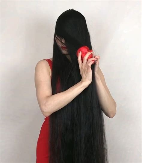 The anagen phase accounts for more than 95% of the hair's. VIDEO - Long hair brushing in front of her face i 2020