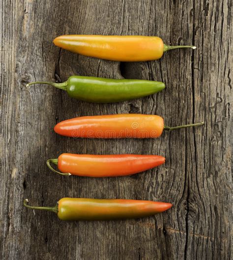 Colorful Hot Pepper Stock Image Image Of Vegetarian 33680719