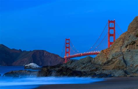 Golden Gate Bridge Blue Hour Clint Losee Photography