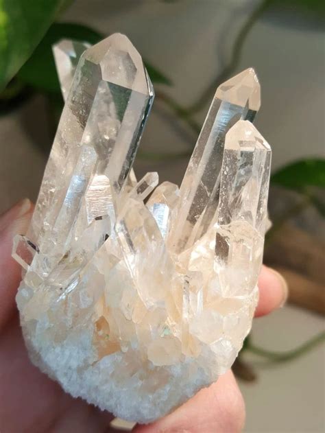 Clear Quartz Crystal Cluster Madagascar Quartz Raw Healing Etsy