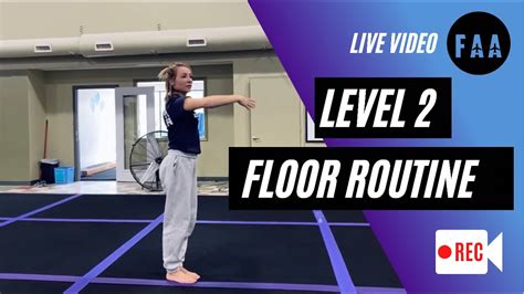 New Level 2 Floor Routine How To Youtube