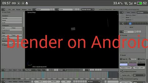 Get Blender On Your Android Device Youtube