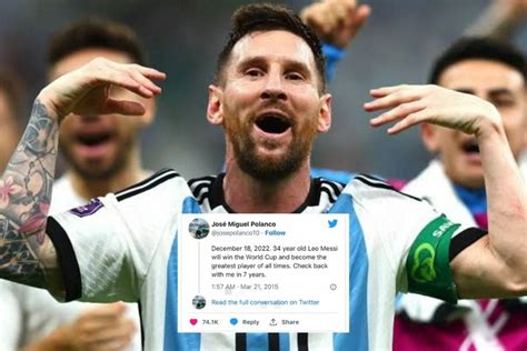 Fifa World Cup 2022 Lionel Messi To Finally Take Home The Trophy Fan