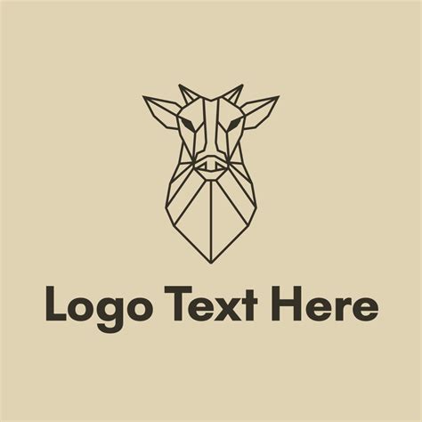 Geometric Minimal Animal Logo Brandcrowd Logo Maker