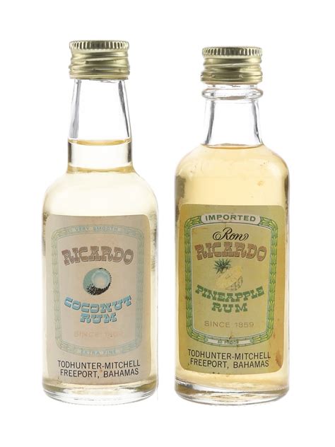 Ron Ricardo Pineapple And Coconut Rum Lot 114315 Buysell Liqueurs Online