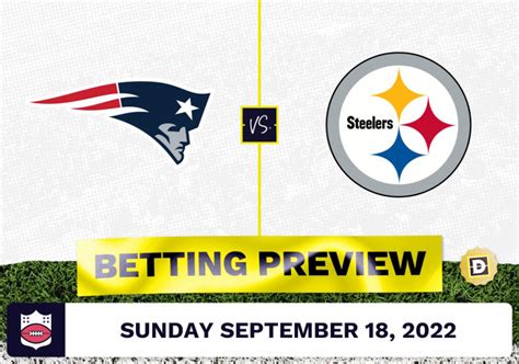 Patriots Vs Steelers Week 2 Prediction And Odds Sep 18 2022