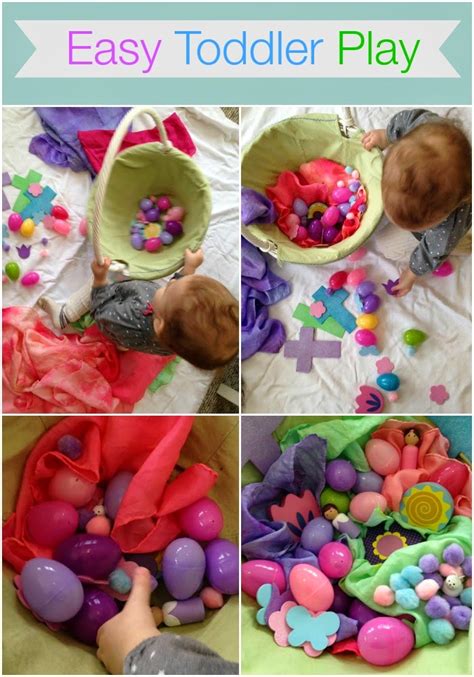 Springtime Easter Sensory Play Basket For Toddlers Natural Beach Living