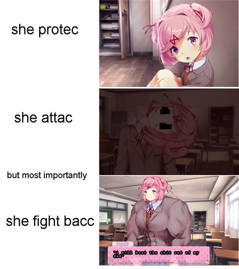 Just Another Natsuki Meme For Your Collections Rddlc