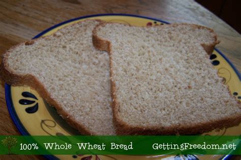 100 Whole Wheat Bread Recipe Grain Mill Wagon