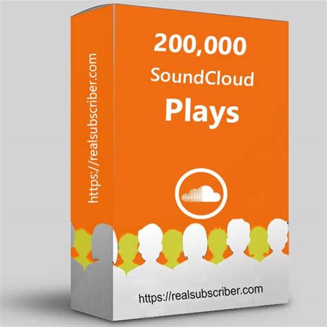 Buy 200k Soundcloud Plays 100 Active Safe Realsubscriber