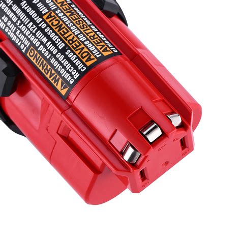 New 2 Pack For Milwaukee M12 12v Red Lithium Li Ion Battery Pack 48