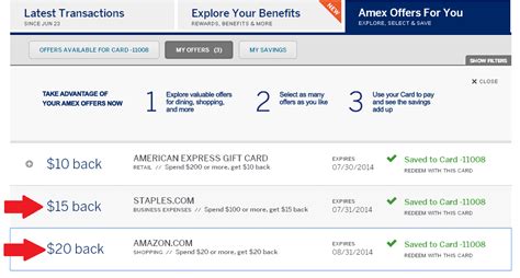 The issuer earn up to $400 back in the form of statement credits: New Amex Offer at amazon.com and Staples.com - Ways to Save Money when Shopping